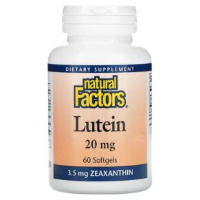 Natural Factors Lutein 20 mg 60 viên 068958010328