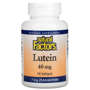Natural Factors Lutein 40 mg 30 viên 068958010342