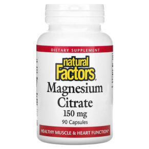 Natural Factors Magnesium Citrate 150 mg 90 viên 068958016528