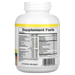 Natural Factors Men's MultiStart Vitamin A Day for Men 120 Tablets 068958015705