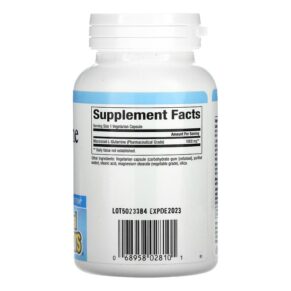 Natural Factors Micronized L-Glutamine 1.000 mg 90 Vegetarian Capsules 068958028101