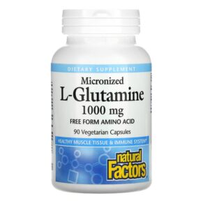 Natural Factors Micronized L-Glutamine 1.000 mg 90 viên 068958028101