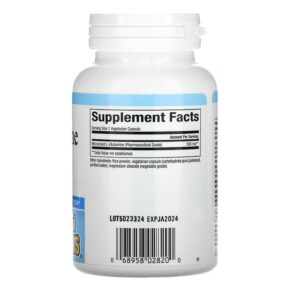Natural Factors Micronized L-Glutamine 500 mg 90 Vegetarian Capsules 068958028200