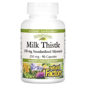 Natural Factors Milk Thistle 250 mg 90 viên 068958041810