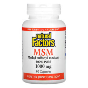 Natural Factors MSM 1.000 mg 90 viên 068958026527