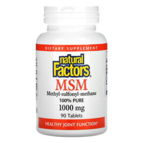 Natural Factors MSM 1.000 mg 90 viên 068958026909