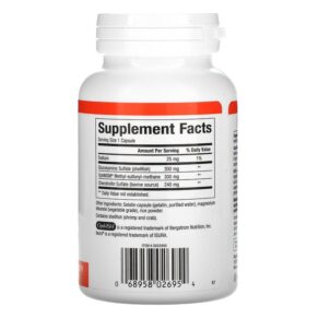 Natural Factors MSM Joint Formula with Glucosamine & Chondroitin Sulfate 90 Capsules 3 Natural Factors MSM Joint Formula with Glucosamine & Chondroitin Sulfate 90 Capsules 068958026954