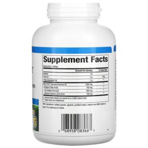 Natural Factors OmegaFactors Ultra Prim Evening Primrose Oil 1000 mg 240 Softgels 068958083667