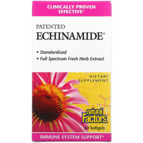 Natural Factors Patented Echinamide 60 viên 068958045238