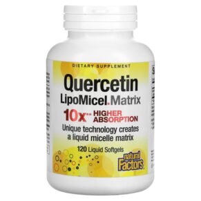 Natural Factors Quercetin LipoMicel Matrix 120 viên 068958013930
