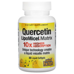 Natural Factors Quercetin LipoMicel Matrix 30 viên 068958013794
