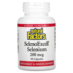 Natural Factors SelenoExcell Selenium 200 mcg 90 viên 068958016757