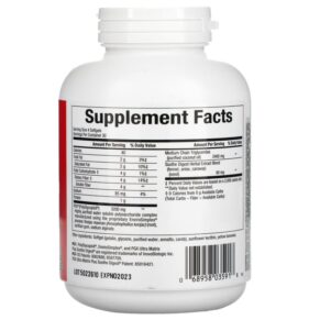 Natural Factors SlimStyles PG X Ultra Matrix Plus Soothe Digest 820 mg 120 Softgels 068958035918