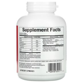 Natural Factors SlimStyles PGX Ultra Matrix Plus Soothe Digest 820 mg 120 Softgels 068958359113