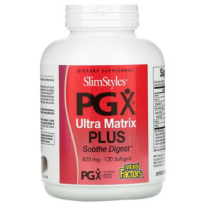 Natural Factors SlimStyles PGX Ultra Matrix Plus Soothe Digest 820 mg 120 viên 068958359113