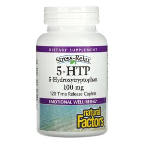 Natural Factors Stress-Relax 5-HTP 100 mg 120 Time Release viên 068958028460