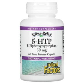 Natural Factors Stress-Relax 5-HTP 50 mg 60 Time Release viên 068958028262