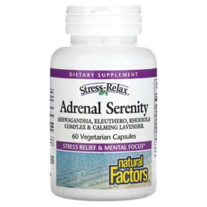 Natural Factors Stress-Relax Adrenal Serenity 60 viên 068958028347