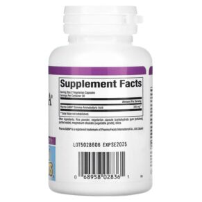 Natural Factors Stress Relax Pharma GABA 100 mg 60 Vegetarian Capsules 068958028361