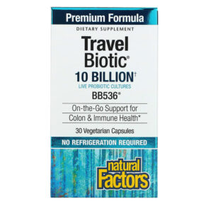 Natural Factors Travel Biotic BB536 10 Billion 30 viên 068958018133