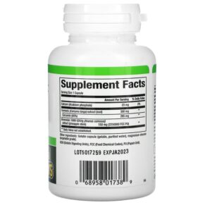 Natural Factors Turmeric & Bromelain 450 mg 90 Capsules 068958017389