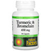 Natural Factors Turmeric & Bromelain 450 mg 90 viên 068958017389