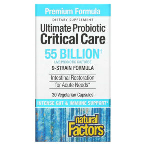 Natural Factors Ultimate Probiotic Critical Care 55 Billion 30 viên 068958018171