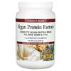 Natural Factors Vegan Protein Factors Vanilla Bean 12 oz (340 g) 068958029238