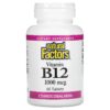 Natural Factors Vitamin B12 1.000 mcg 60 viên 068958012452