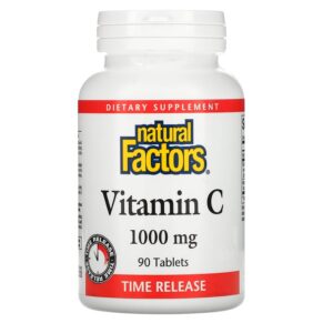 Natural Factors Vitamin C Time Release 1.000 mg 90 viên 068958013411