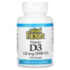 Natural Factors Vitamin D3 125 mcg (5.000 IU) 120 viên 068958010564