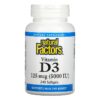 Natural Factors Vitamin D3 125 mcg (5.000 IU) 240 viên 068958010618