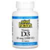 Natural Factors Vitamin D3 25 mcg (1.000 IU) 90 viên 068958010502