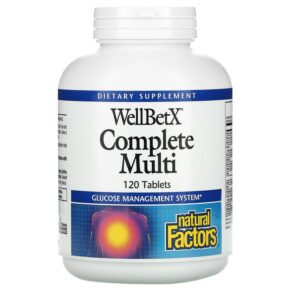 Natural Factors WellBetX Complete Multi 120 viên 068958035550