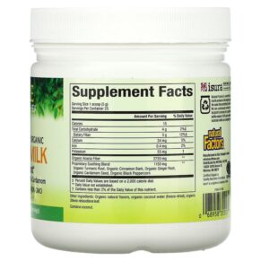 Natural Factors Whole Earth & Sea Golden Milk Soothing Boost 4.4 oz (124.7 g) 3 Natural Factors Whole Earth & Sea Golden Milk Soothing Boost 4.4 oz (124.7 g) 068958355535