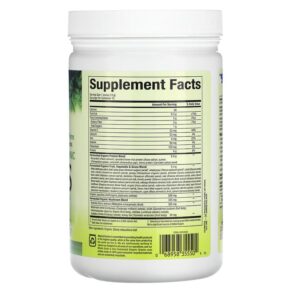Natural Factors Whole Earth & Sea Greens Unflavored 6.9 oz (195 g) 068958355504