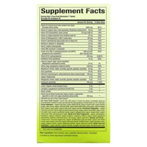 Natural Factors Whole Earth & Sea Men's Multivitamin & Mineral 60 Tablets 068958355047