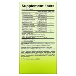 Natural Factors Whole Earth & Sea Whole Food Synbiotic Pre+Probiotic 10 Billion 60 Vegetarian Capsules 068958355566