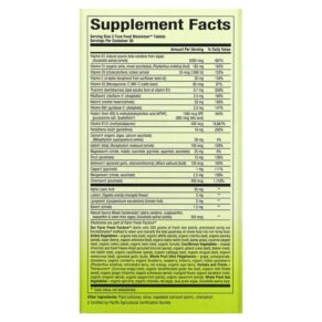 Natural Factors Whole Earth & Sea Women's 50+ Multivitamin & Mineral 60 Tablets 068958355016
