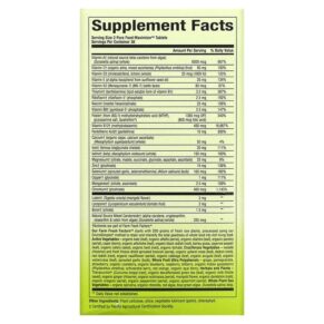 Natural Factors Whole Earth & Sea Women's Multivitamin & Mineral 60 Tablets 068958355023