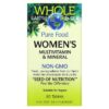 Natural Factors Whole Earth & Sea Women's Multivitamin & Mineral 60 viên 068958355023