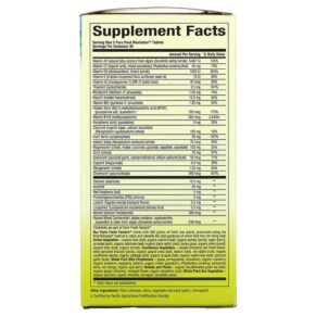 Natural Factors Whole Earth & Sea Women's Prenatal Multivitamin & Mineral 60 Tablets 068958355177