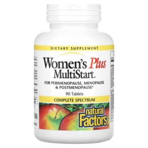 Natural Factors Women's Plus MultiStart 90 viên 068958015835