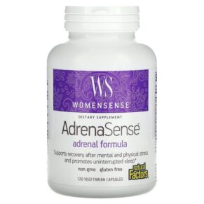 Natural Factors WomenSense AdrenaSense Adrenal Formula 120 viên 068958049427