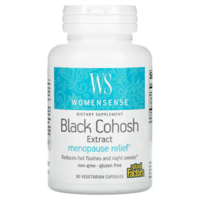 Natural Factors WomenSense Black Cohosh Extract Menopause Relief 90 viên 068958049250