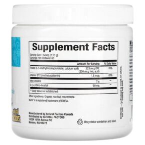 Natural Factors Womensense OvaSense 4.55 oz (129 g) 068958049939