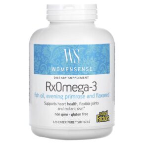 Natural Factors WomenSense RxOmega-3 120 Enteripure viên 068958049137
