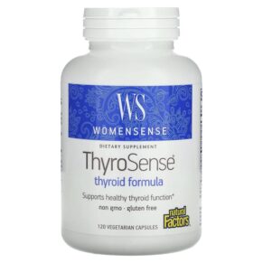 Natural Factors WomenSense ThyroSense Thyroid Formula 120 viên 068958049465