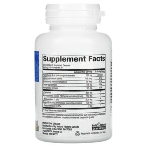 Natural Factors WomenSense ThyroSense Thyroid Formula 60 Vegetarians Capsules 068958049403