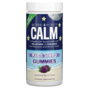 Natural Vitality CALM Kids Sleep Nighttime Berry 120 viên 183405043831